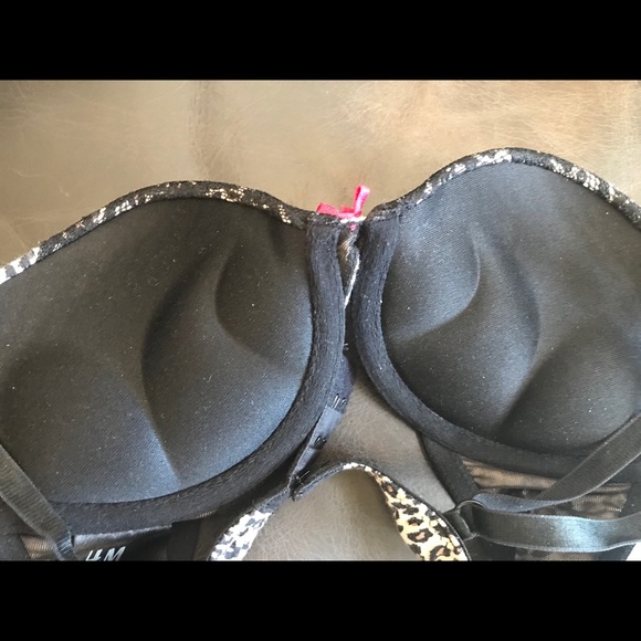 LAST DAYS NWOT Cheetah Print Super Push up Bra - Picture 3 of 4